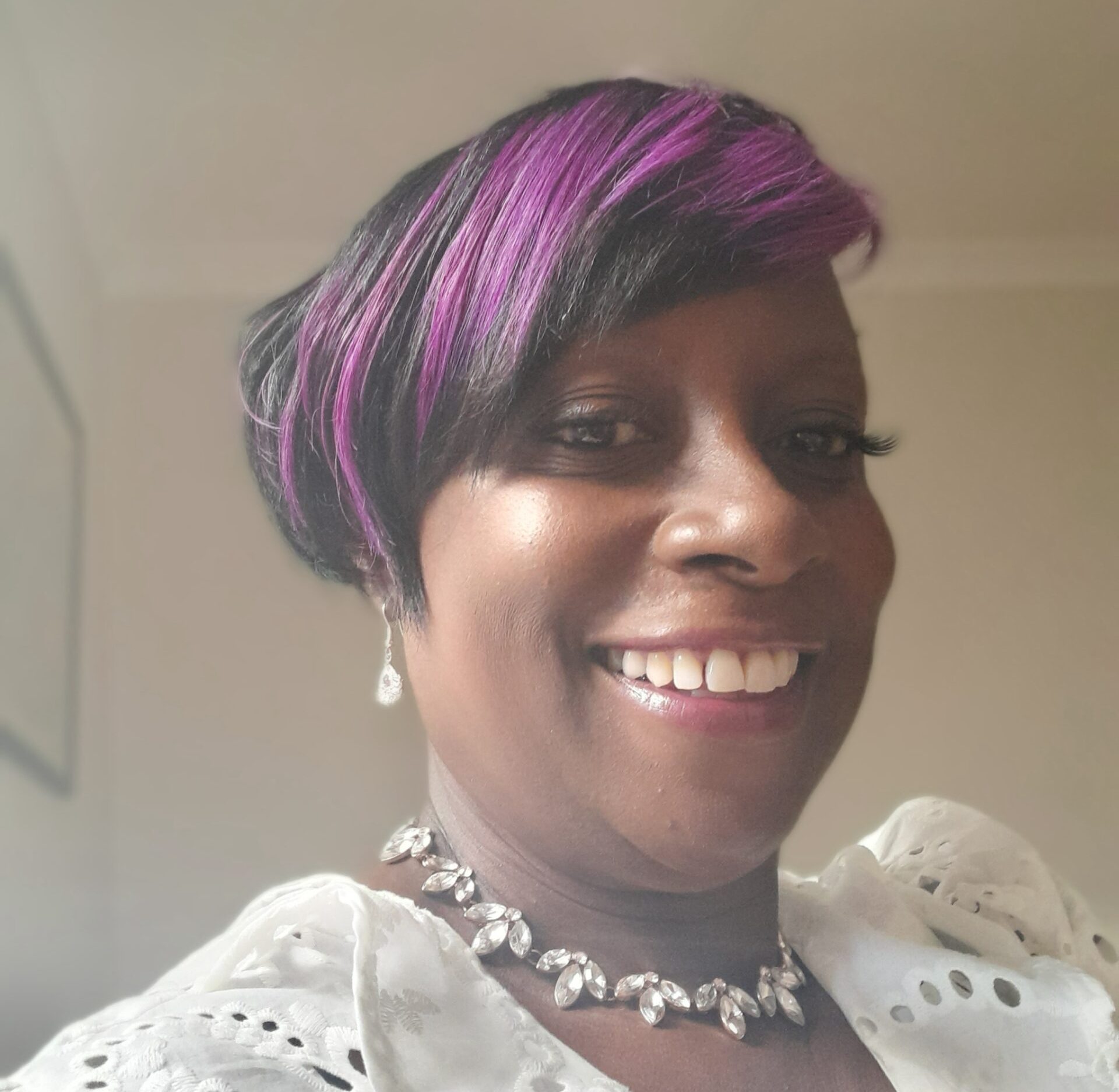 Sandra, East Midlands TACT Foster Carer, smiling