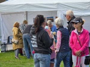 TACT staff talk to locals at St. Andrews Harbour Gala