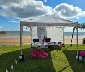 The TACT Scotland pitch at St Andrews Harbour Gala