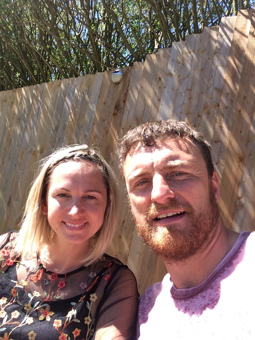 Rebecca and Gareth have been foster carers since 2014