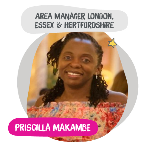 Priscilla looks after our fostering east london team