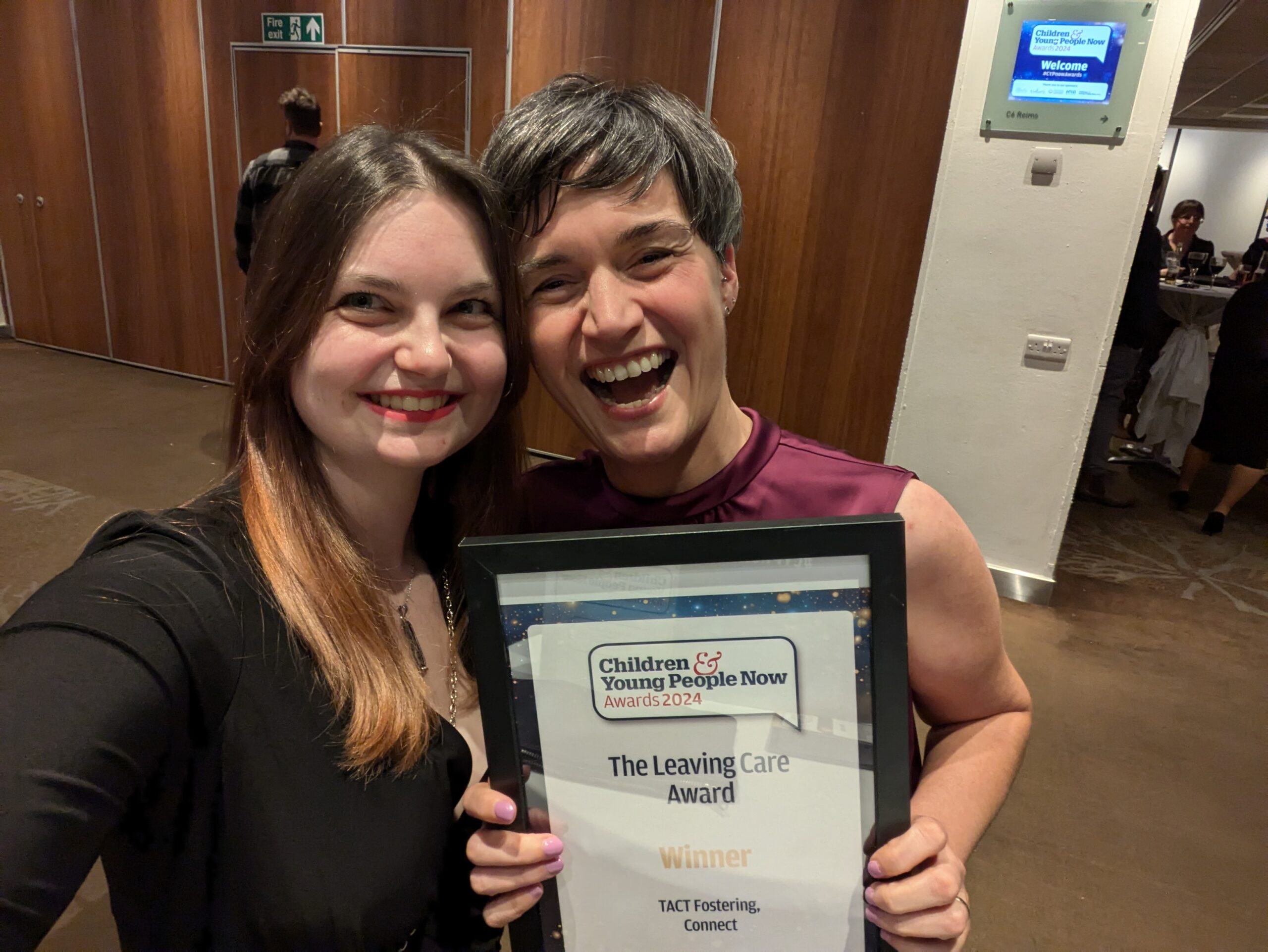 Connect Lead, Nicola - pictured with Sam