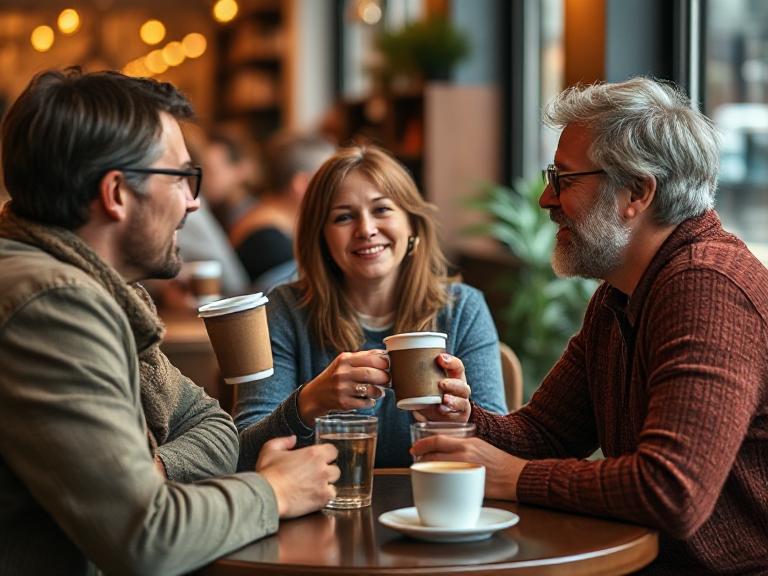 Some foster carers demonstrating the power of relationships by enjoying a wellbeing day out