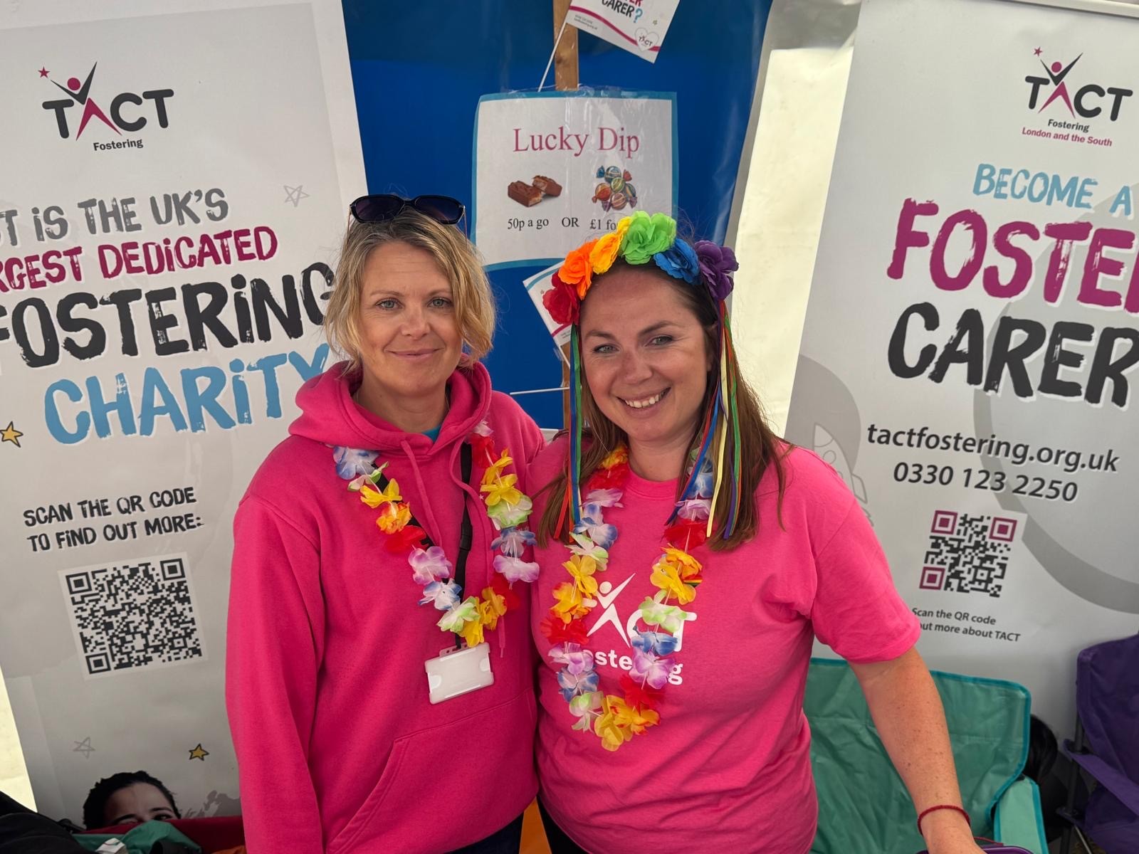 Debbie and Christina at Portsmouth Pride