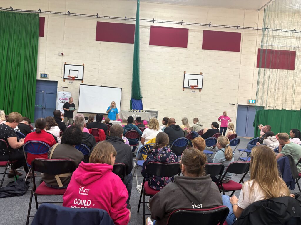 The awards ceremony in Llangrannog