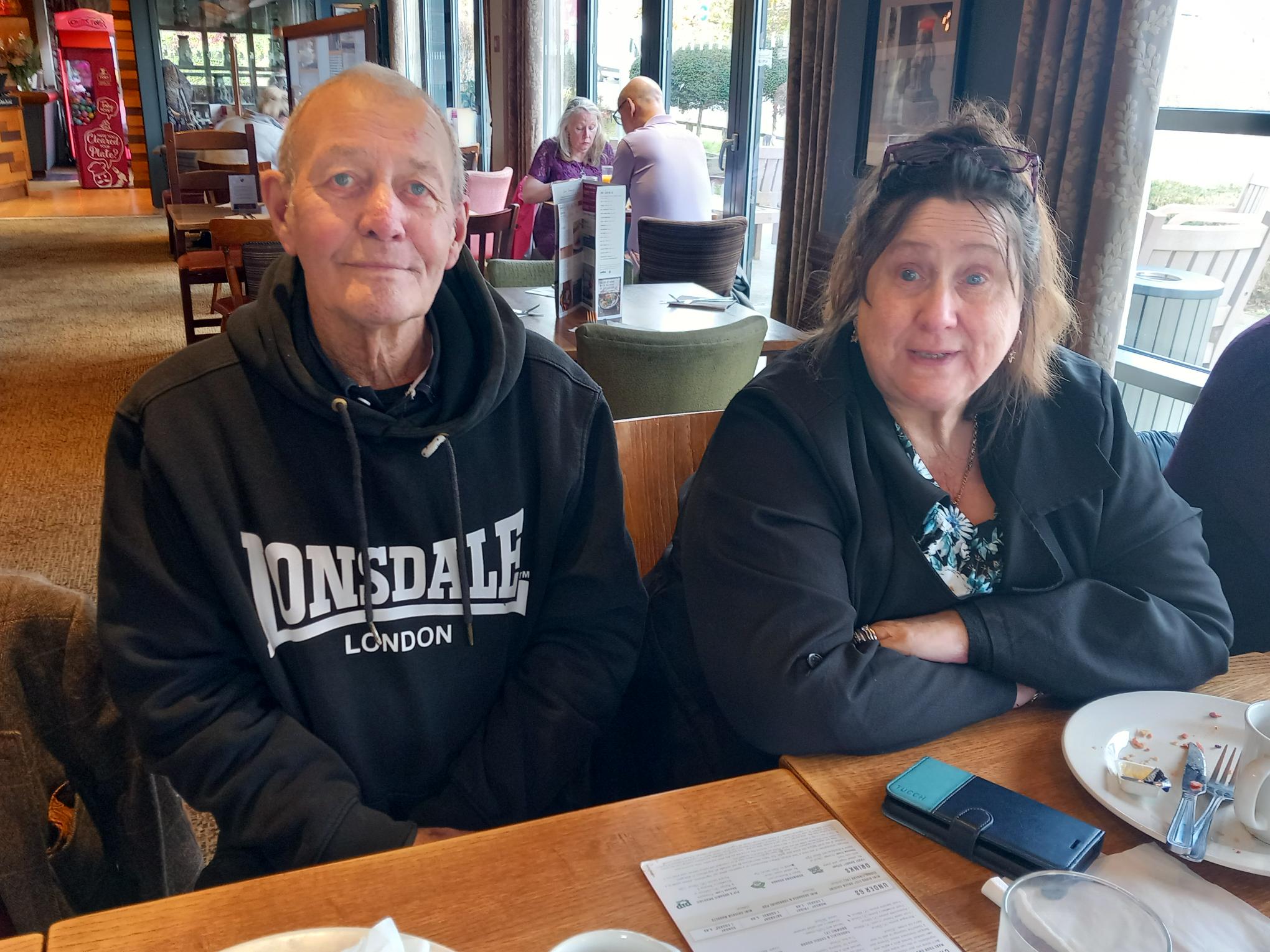 Two TACT London and South foster carers at a wellbeing breakfast