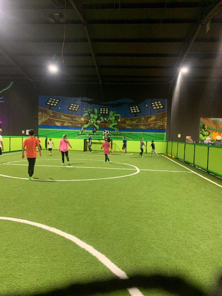 Our young people playing sports