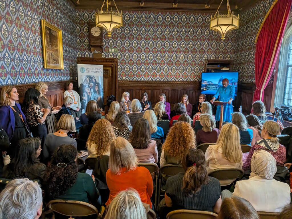 TACT's Trudy in attendance at The House of Commons, for a Menopause in the Workplace event