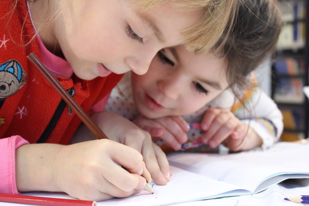 Two school girls who could be positively affected by the new EHCP reforms