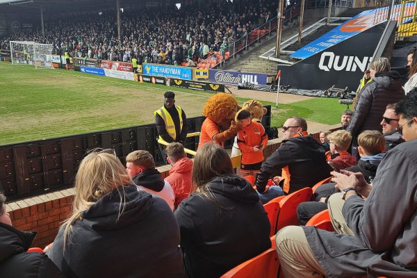 Scotland foster carers at Dundee United