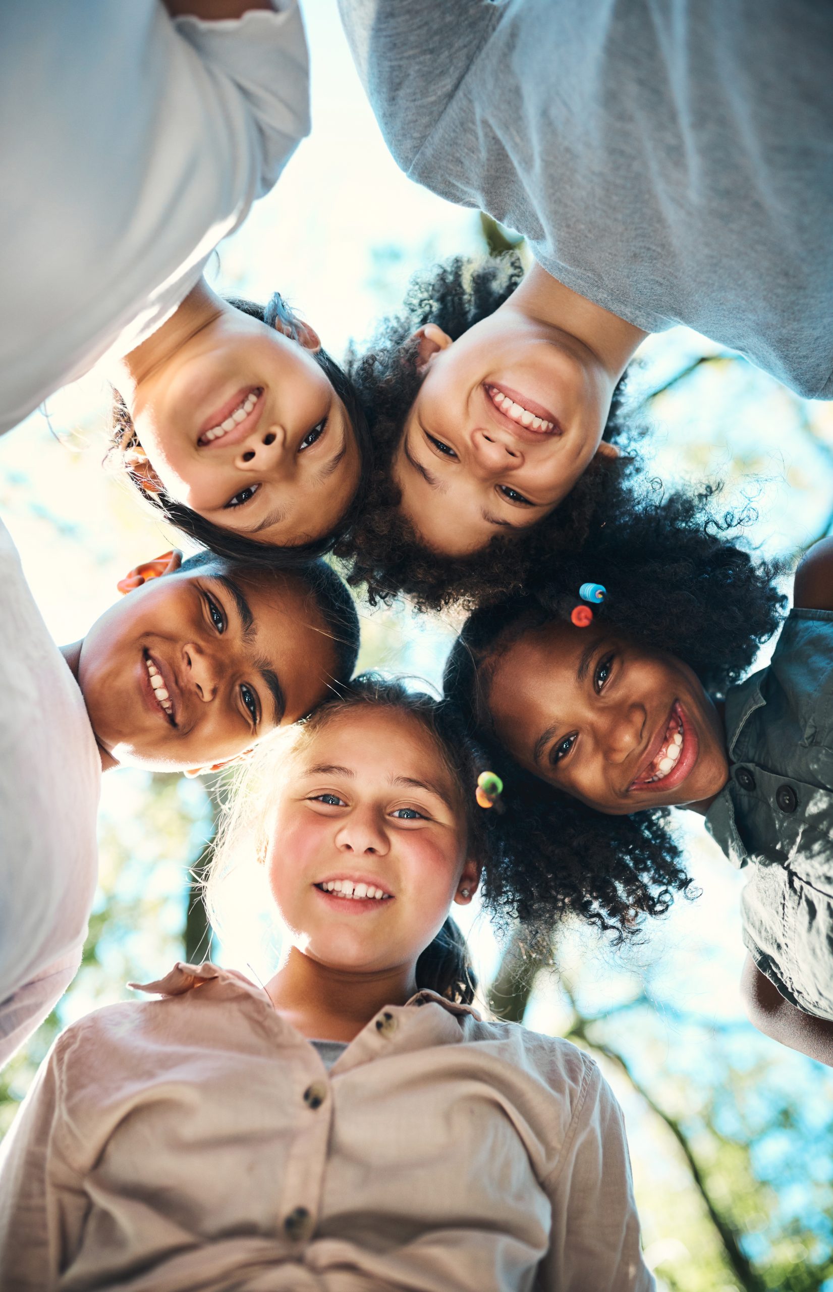A group of fostered teenagers