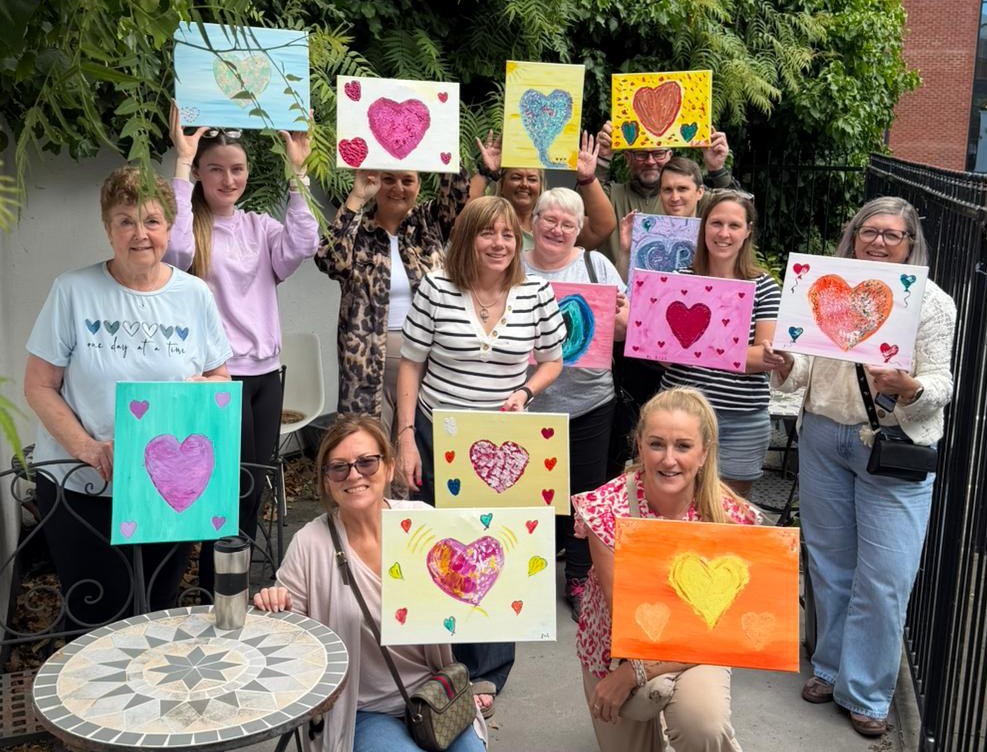 TACT foster carers on a foster carer wellbeing day