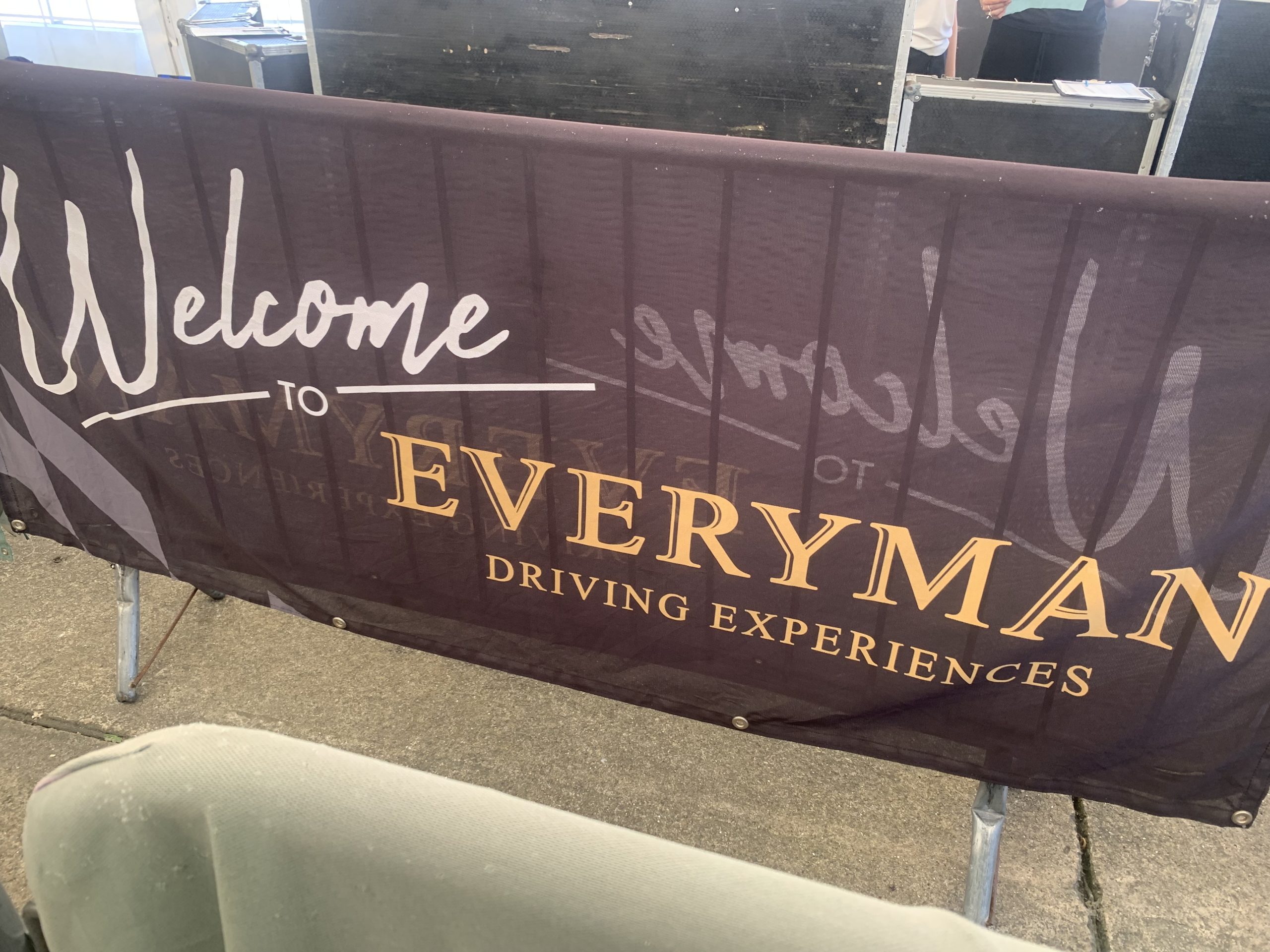 A banner showing welcome to Everyman Drving Experiences